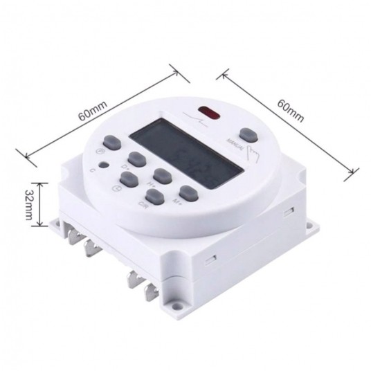 Programator czasowy 230V AC 60mm Timer Cn101A -zdjęcie numer 2