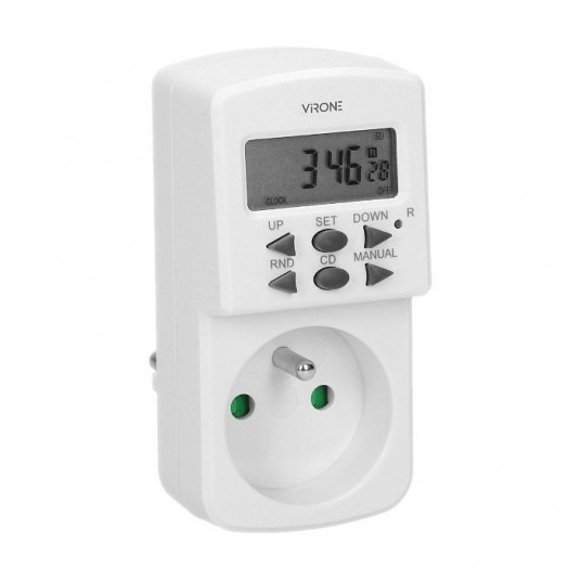 Programator czasowy elektroniczny 230V DT-2 -zdjęcie numer 1