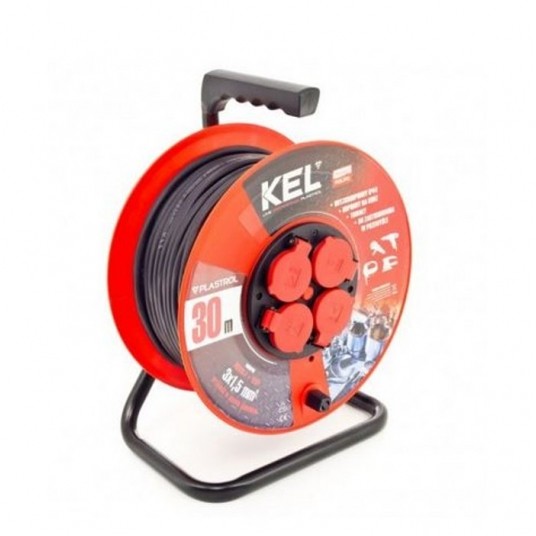 Przedłużacz bębnowy H05RR-F 3x1,5 /30M IP44 -zdjęcie numer 1