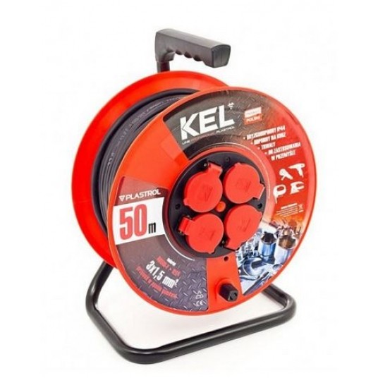 Przedłużacz bębnowy H05RR-F 3x1,5 /50M IP44 -zdjęcie numer 1