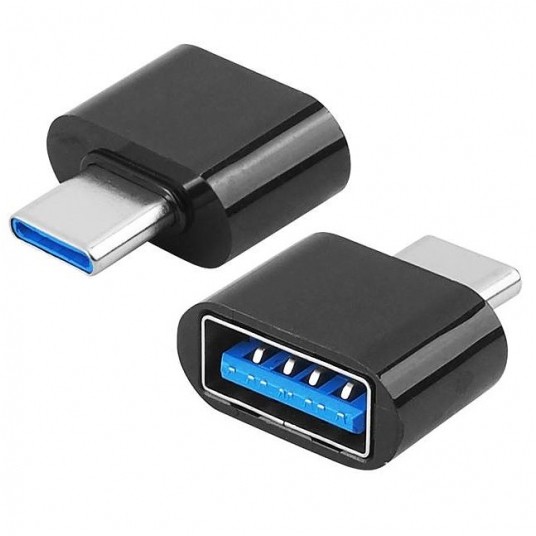 Przejście, adapter OTG wtyk USB-C - gniazdo USB-A -zdjęcie numer 1