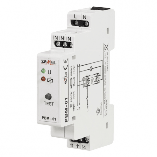 Przekaźnik impulsowy 16A 250V AC PBM-01 1Z -zdjęcie numer 1
