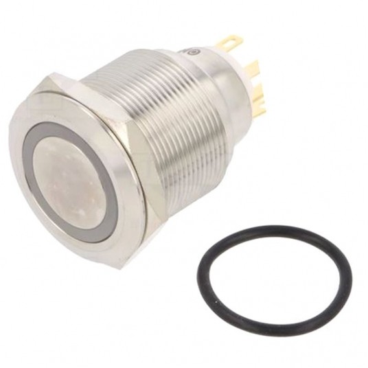 Przełącznik Wandaloodporny PS28B-2 2A 250VAC IP40 -zdjęcie numer 1