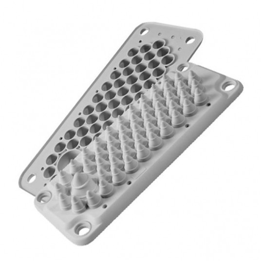 Przepust wielootworowy LMC51 jasnoszary IP54 -zdjęcie numer 1