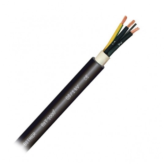 Przewód giętki BIT1000 FR 3G1,5 0,6/1kV 3x1,5mm2 -zdjęcie numer 1