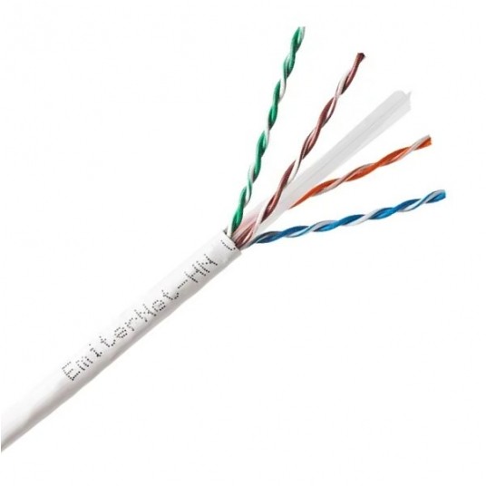 Przewód LAN UTP Emiter/Alantec kat.6 450MHz, drut -zdjęcie numer 1
