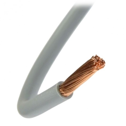 Przewód LgY H07V-K 6mm2 jednożyłowy szary -zdjęcie numer 1