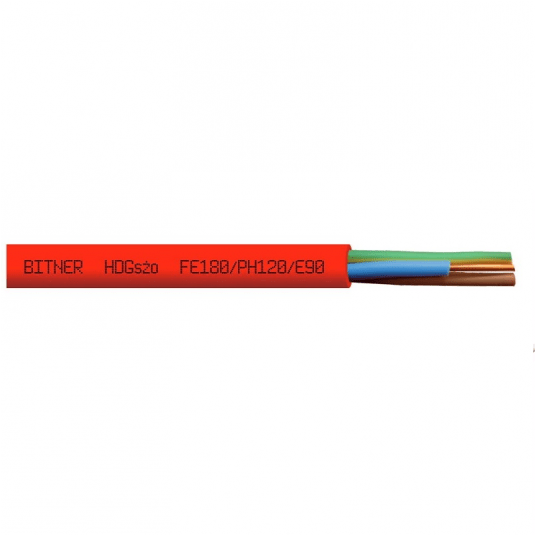 Przewód ognioodporny HDGs 5x1,5 żo PH120 -zdjęcie numer 1