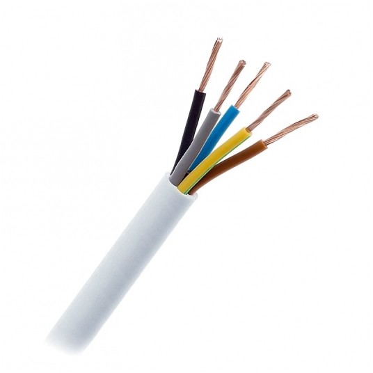 Przewód OWY H05VV-F 5G0,5 linka 5x0,5mm2 -zdjęcie numer 1