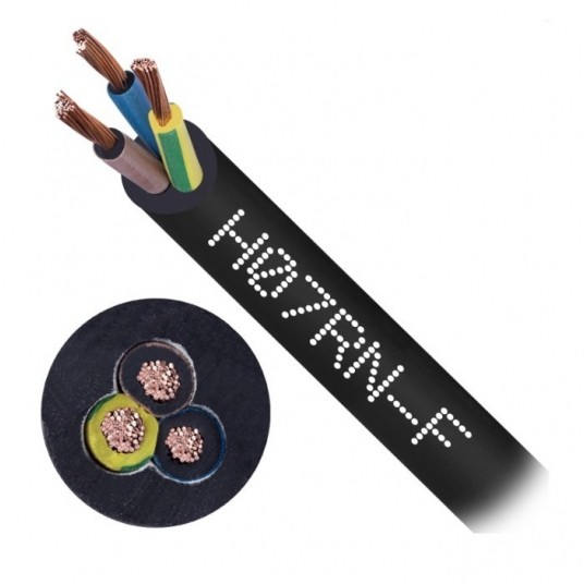 Przewód w izolacji gumowej (OnPd) H07RN-F 3G1,5 -zdjęcie numer 1