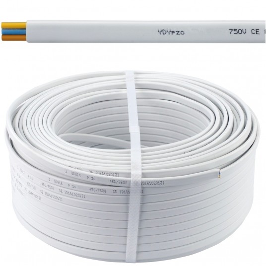 Przewód YDYp 3x1,5 żo 450/750 Elektrokabel -zdjęcie numer 1