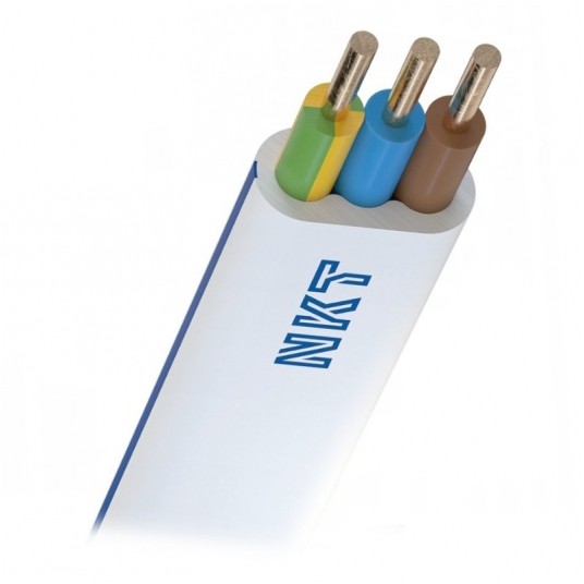 Przewód YDYp 3x1,5mm2 żo 450/750V NKT INSTAL -zdjęcie numer 1