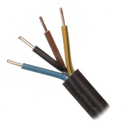 Przewód YKY 4x10mm2 żo/0,6kV RE ziemny NKT -zdjęcie numer 1