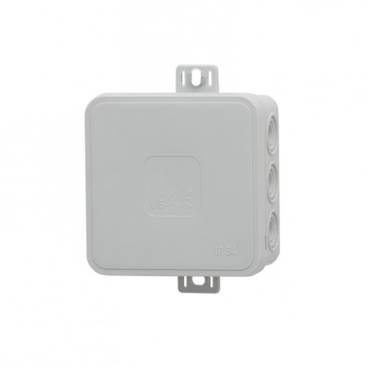 Puszka herm. V5 term. 75x75x41 IP54 szara-klik -zdjęcie numer 1