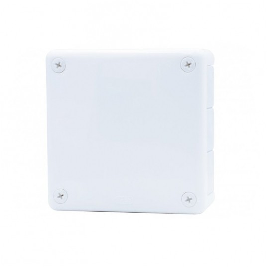Puszka hermetyczna H55-L 118x118x46 IP55 biała -zdjęcie numer 1