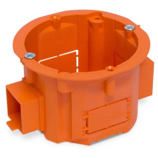 Puszka podtynkowa PK-60x45 szeregowa z wkrętem -zdjęcie numer 1