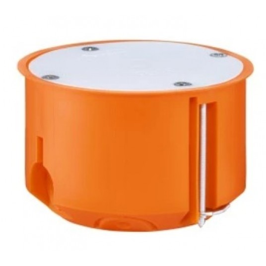 Puszka regips P80F z przykręcaną pokrywą fi80 -zdjęcie numer 1