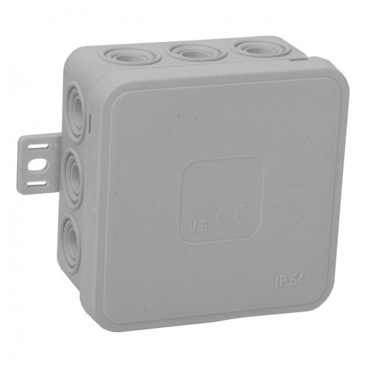 Puszka V5 75x75x41mm n/t IP54 12-wlot.klik popiel -zdjęcie numer 1