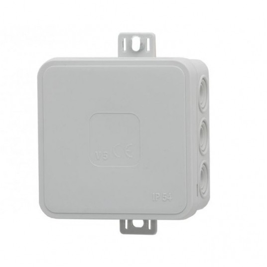 Puszka V6 85x85x41mm n/t IP54 12-wlot.klik popiel -zdjęcie numer 1