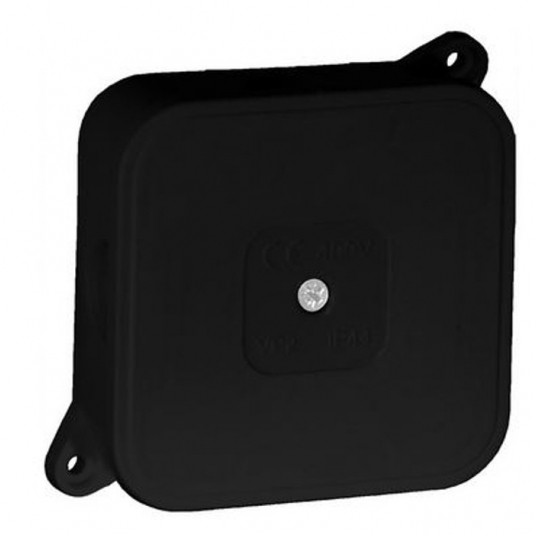 Puszka VP-2 85x85x35mm n/t IP44 400V czarna -zdjęcie numer 1