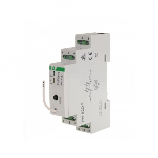 Radiowy przekaźnik podwójny bistabilny na szynę -zdjęcie numer 1