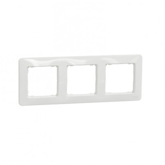 Ramka 3-krotna, biała, Sedna Design -zdjęcie numer 1
