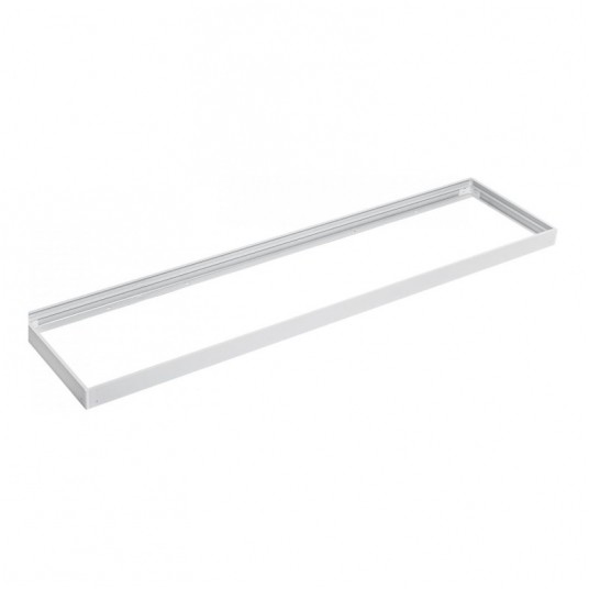 Ramka do montażu nt. opraw ALGINE 300x1200x43 bia -zdjęcie numer 1