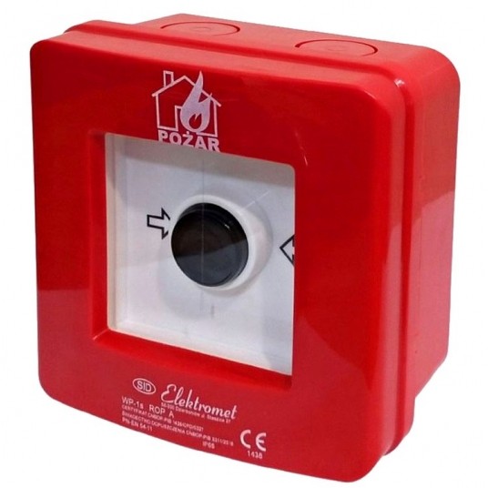 Ręczny ostrzegacz pożarowy grzybek WP-1s A -zdjęcie numer 1