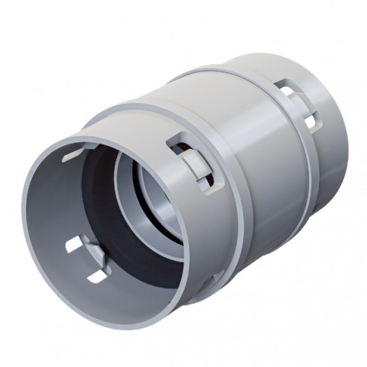 REK Złączka KLIK do rury 75mm -zdjęcie numer 1