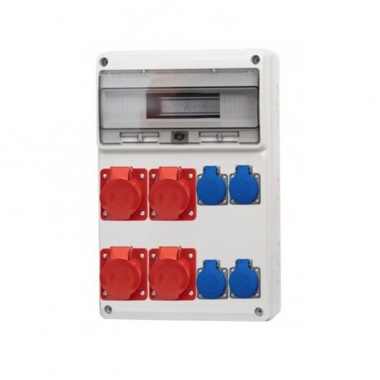 Rozdzielnica LEGATO16M 2x32A/5 4x230V 2xDATA 2xRJ -zdjęcie numer 1