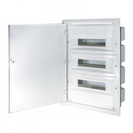 Rozdzielnica moduł. RP 3x18 podtynk. drzwi metal. -zdjęcie numer 1