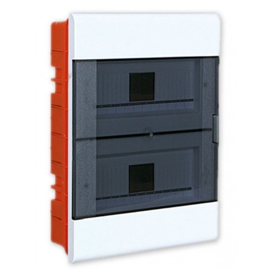 Rozdzielnica modułowa SRp-24 2x12 podtynkowa IP40 -zdjęcie numer 1