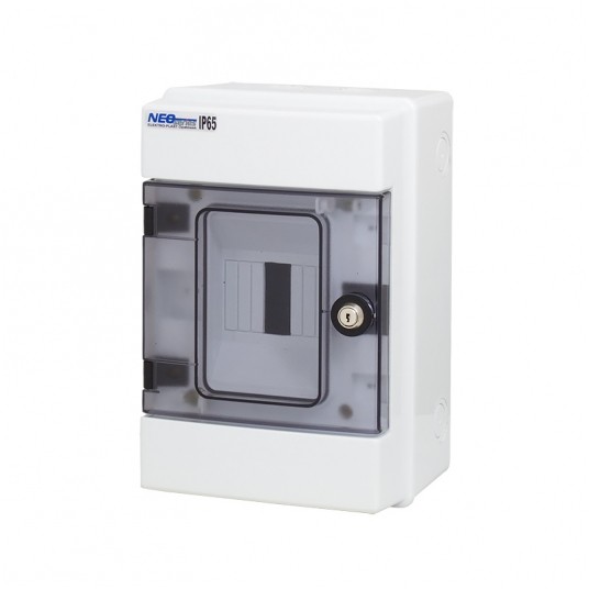 Rozdzielnica natynkowa KV 1x6 modułu IP65 -zdjęcie numer 1