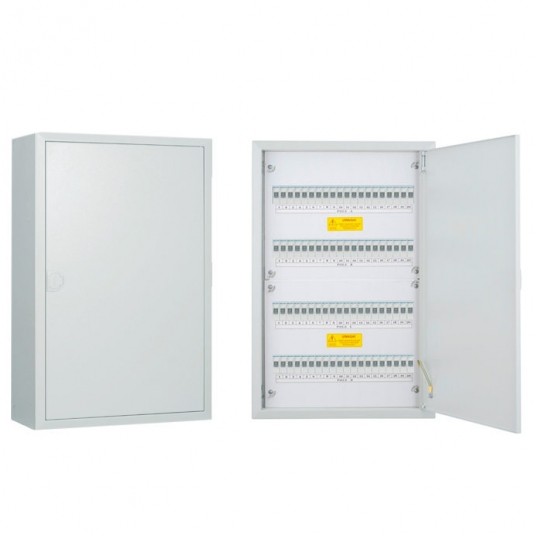Rozdzielnica natynkowa RN-80 GŁĘBOKA biała -zdjęcie numer 1
