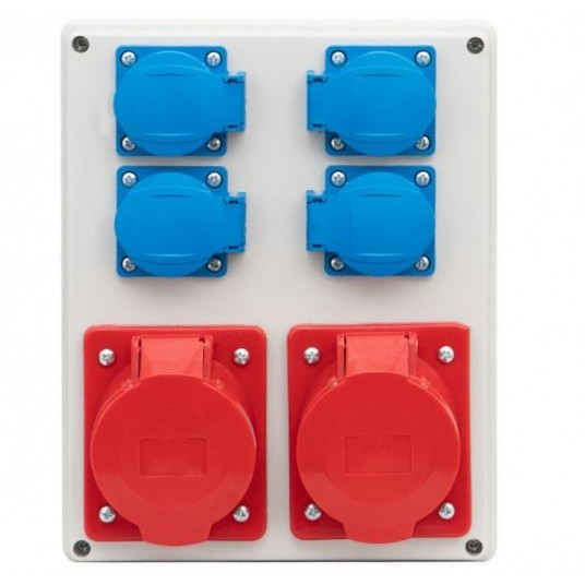 Rozdzielnica R-240 16A/5P,32A/5P, 4x230V -zdjęcie numer 1