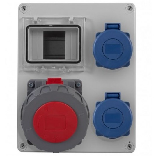 Rozdzielnica R-240 4M 16/5,2x230V IP65 -zdjęcie numer 1