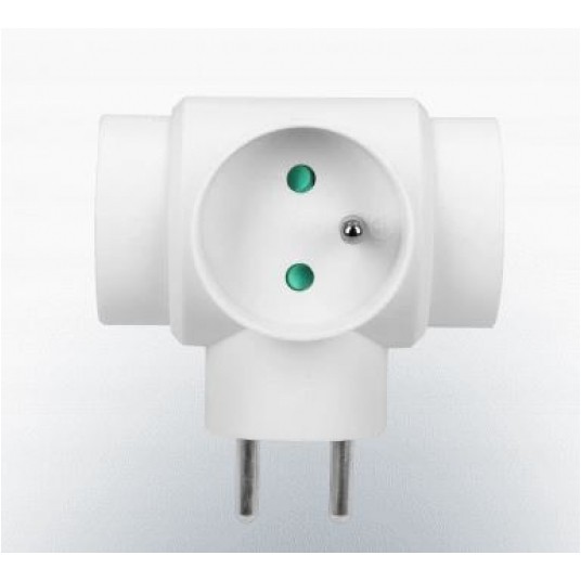 Rozgałęźnik elektryczny 3x2P+Z -zdjęcie numer 1