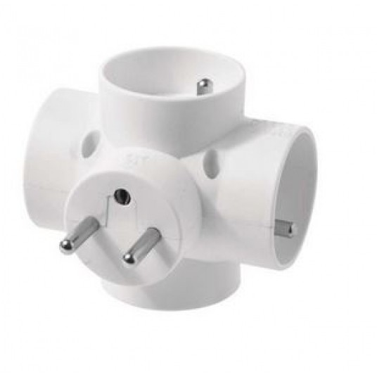 Rozgałęźnik elektryczny 4x2P+Z -zdjęcie numer 1