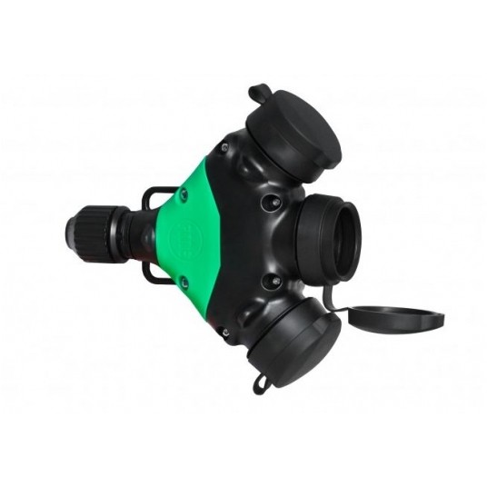 Rozgałęźnik elektryczny gumowy 16A 3x230V IP44 -zdjęcie numer 1