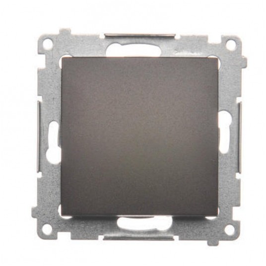 Simon 54 Łącznik pojedynczy, brąz mat -zdjęcie numer 2