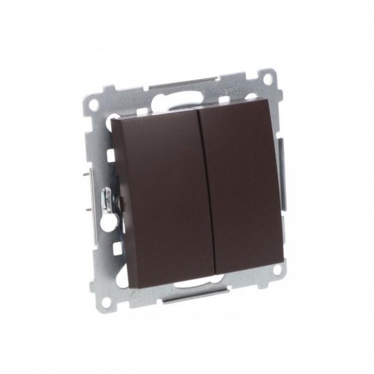 Simon 54 Łącznik świecznikowy, brąz mat -zdjęcie numer 1