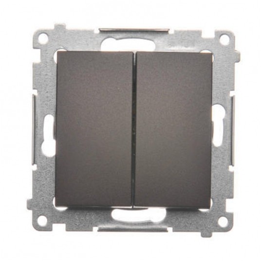 Simon 54 Łącznik świecznikowy, brąz mat -zdjęcie numer 1