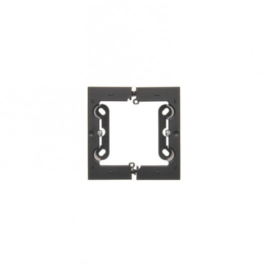 Simon 54 puszka NT 1xgłęboka składana czarny mat -zdjęcie numer 1