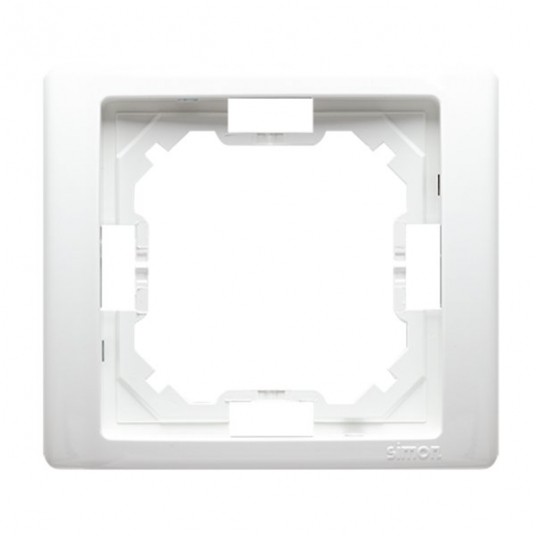 Simon Basic Neos Ramka pojedyncza biała -zdjęcie numer 1
