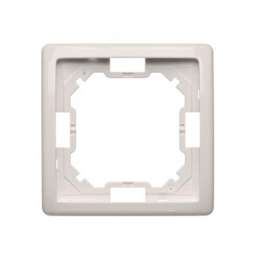 Simon Basic Standard Ramka pojedyncza uniw. biała -zdjęcie numer 1