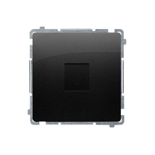 Simon Basic Zaślepka ramki czarna -zdjęcie numer 1