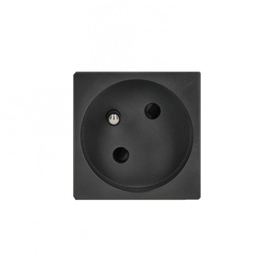 Simon Connect Gniazdo M45 poj.z/u 16A czarny -zdjęcie numer 1
