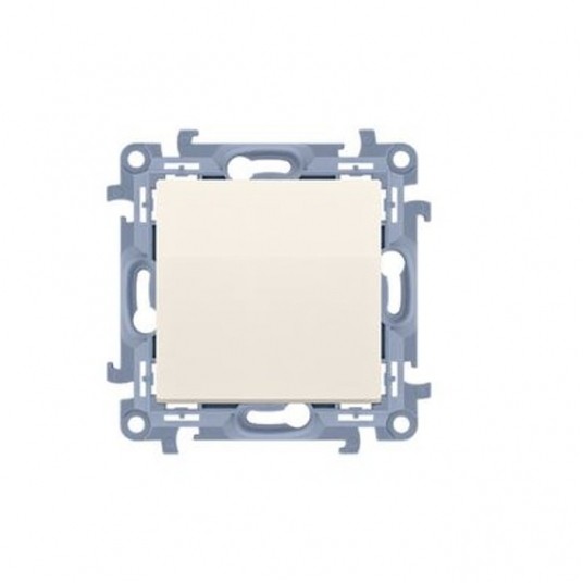 Simon10 Łącznik jednobiegunowy 10AX IP20 kremowy -zdjęcie numer 1