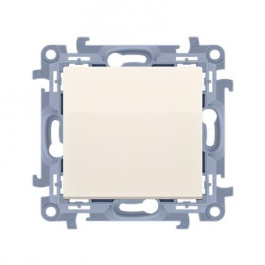 Simon10 Łącznik jednobiegunowy 10AX IP20 kremowy -zdjęcie numer 1