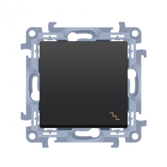 Simon10 Łącznik schodowy 10AX czarny mat -zdjęcie numer 1